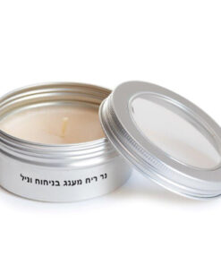 נר ריחני שהופך לשמן עיסוי