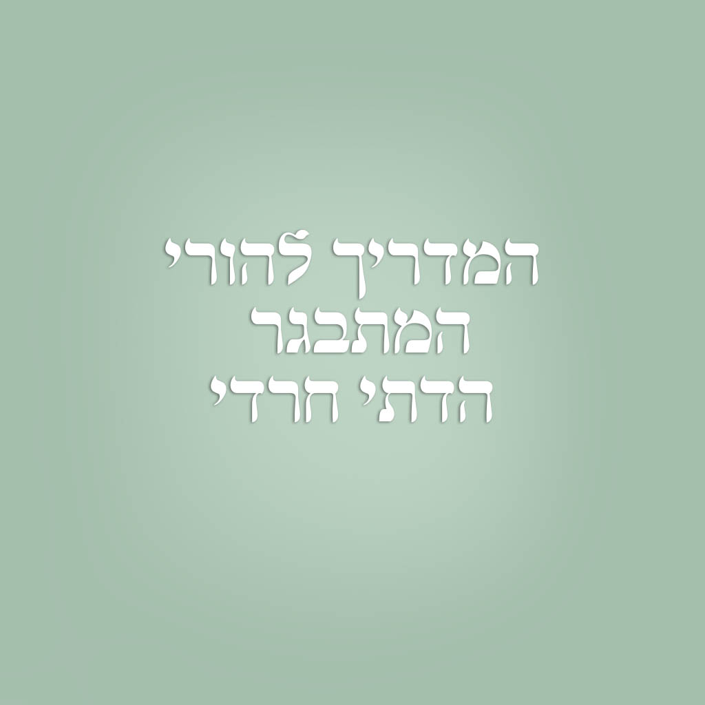 Read more about the article המדריך להורי המתבגר הדתי חרדי